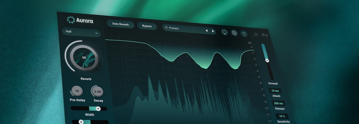 Intelligent Reverb Aurora | Intelligent reverb for cleaner mixes – iZotope