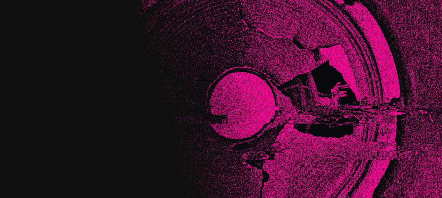 iZotope Trash distortion plugin header featuring vibrant abstract audio visualizations.