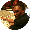 Portrait of engineer Khaliq Glover, professional user of iZotope mixing software.