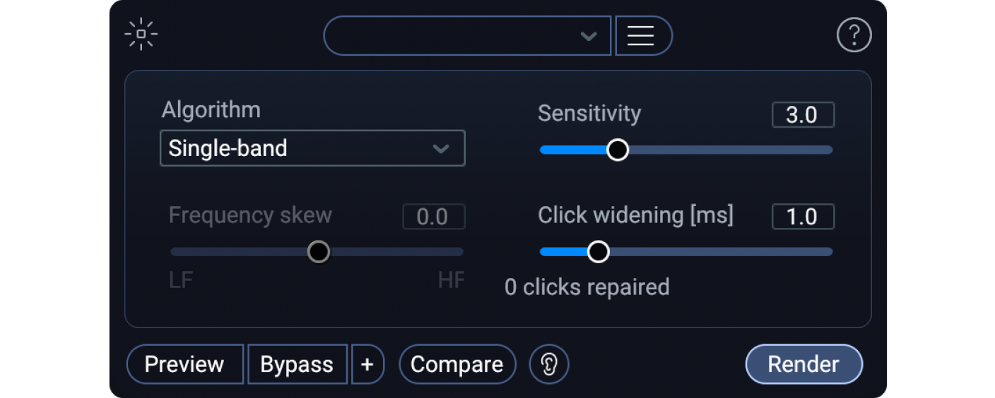 De-click