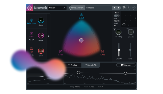 A reverb that listens