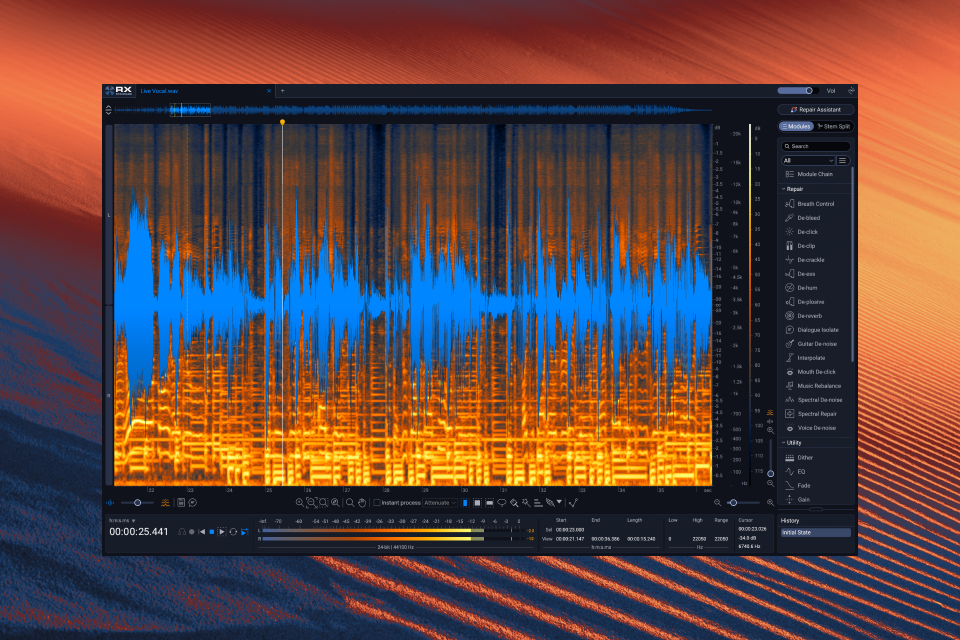 RX 12: Award-winning audio restoration for polished music and content