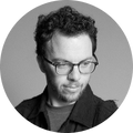 Portrait of composer Jacob Shea, a professional user of iZotope Equinox for cinematic scoring.