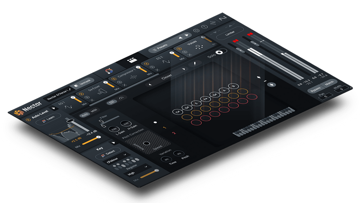 Nectar 4 | iZotope pro vocal mixing plugin