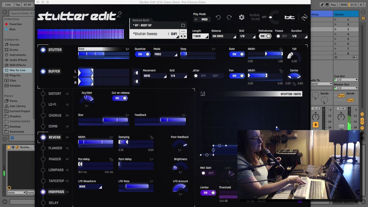 Live Performance with Stutter Edit 2