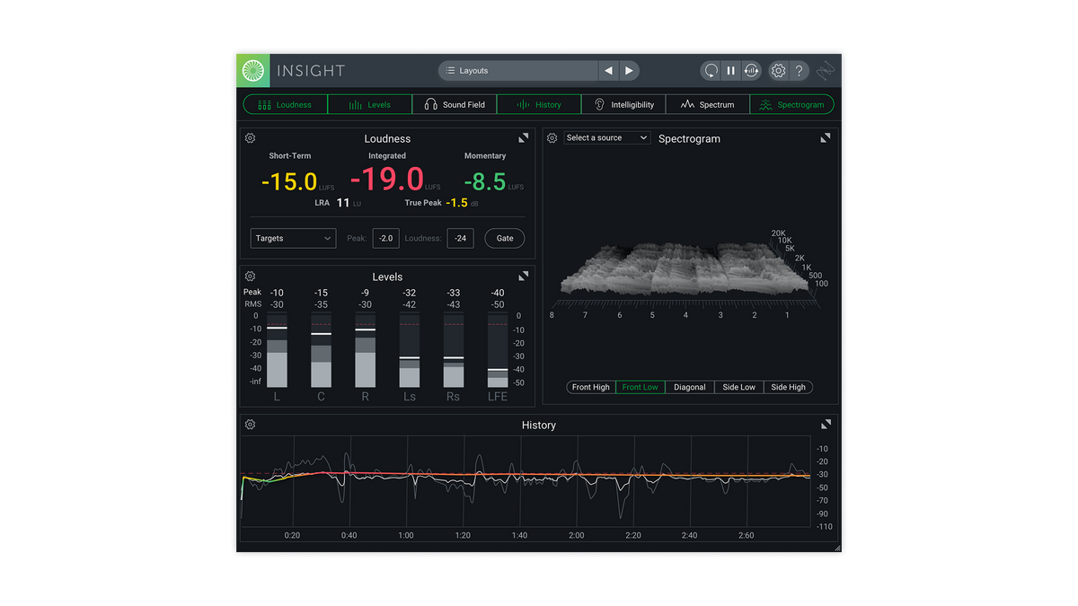 Marcus Insight 2 Insight 2 - Intelligent Metering Plug-in | iZotope
