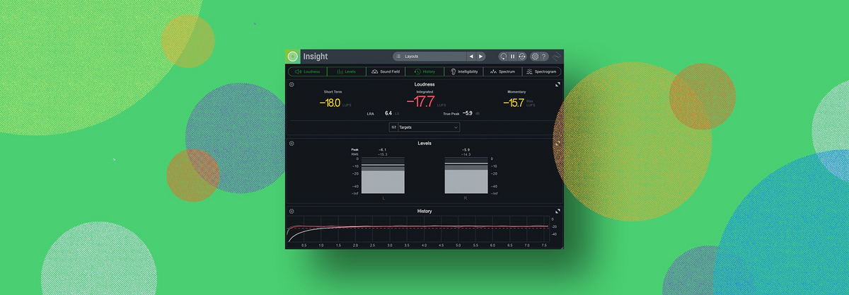 Instrument Insight Insight 2 - Intelligent Metering Plug-in | iZotope