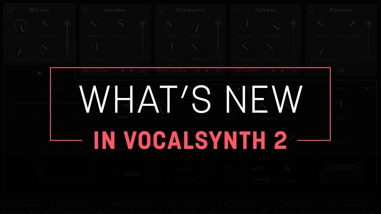 The evolution of vocals