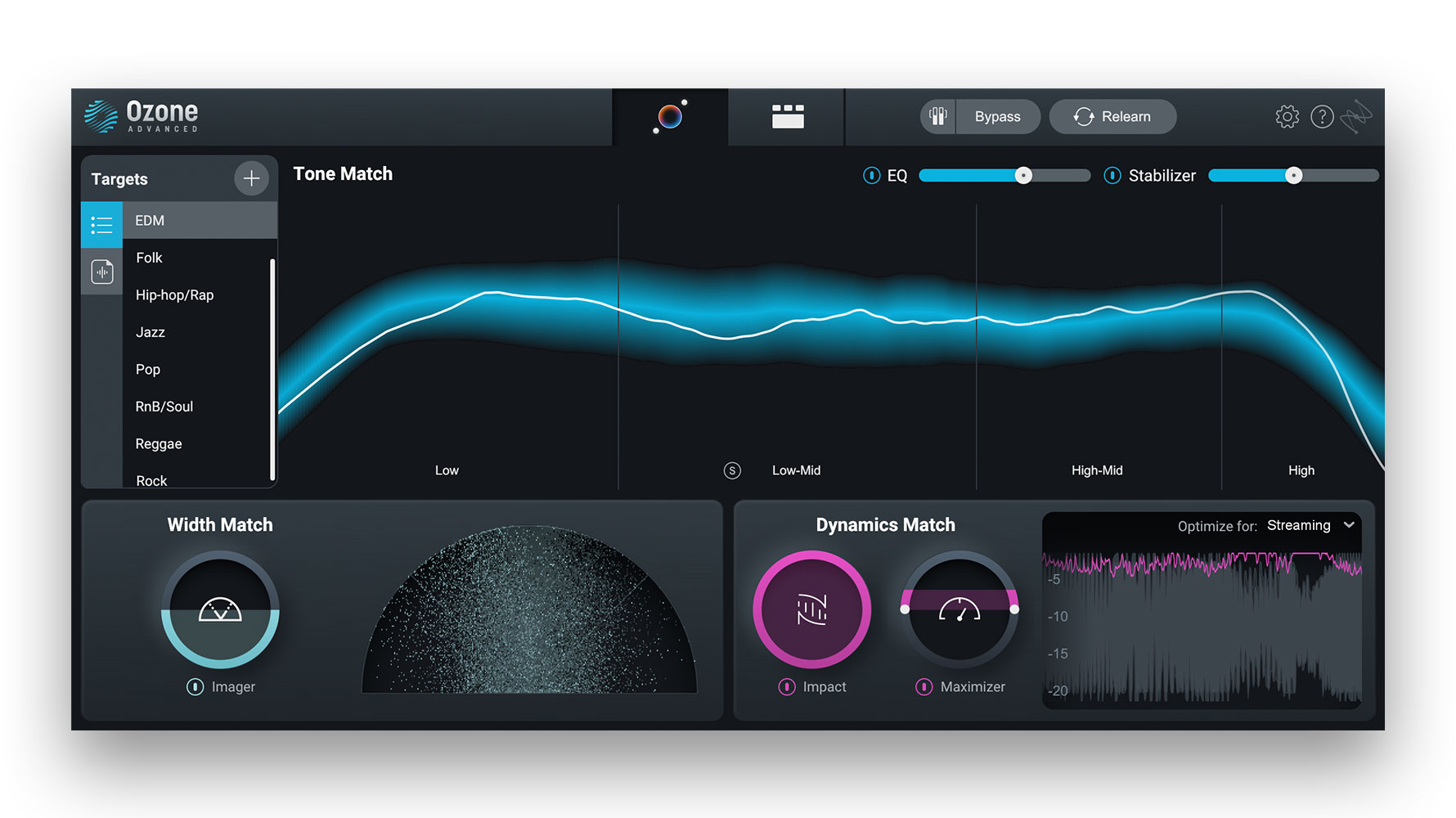 Ozone 10 Advanced UI