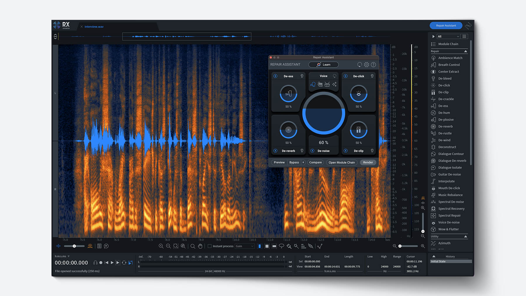 Buy iZotope RX 10 Advanced Audio Repair for Post Production | Music Editing/Production Software