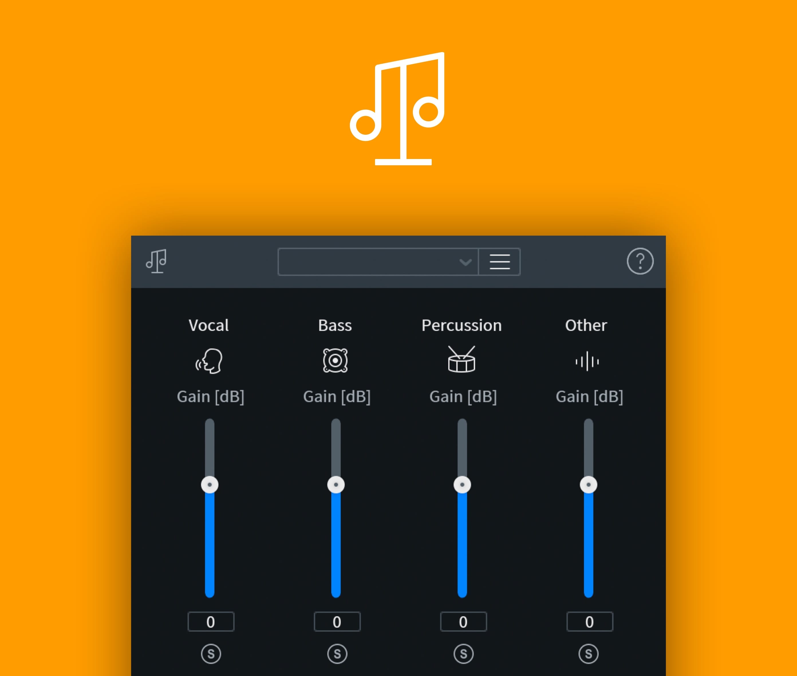 iZotope De-rustle module