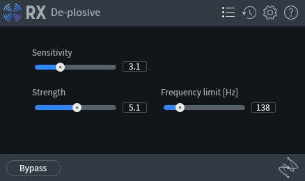 RX 10 De-plosive module
