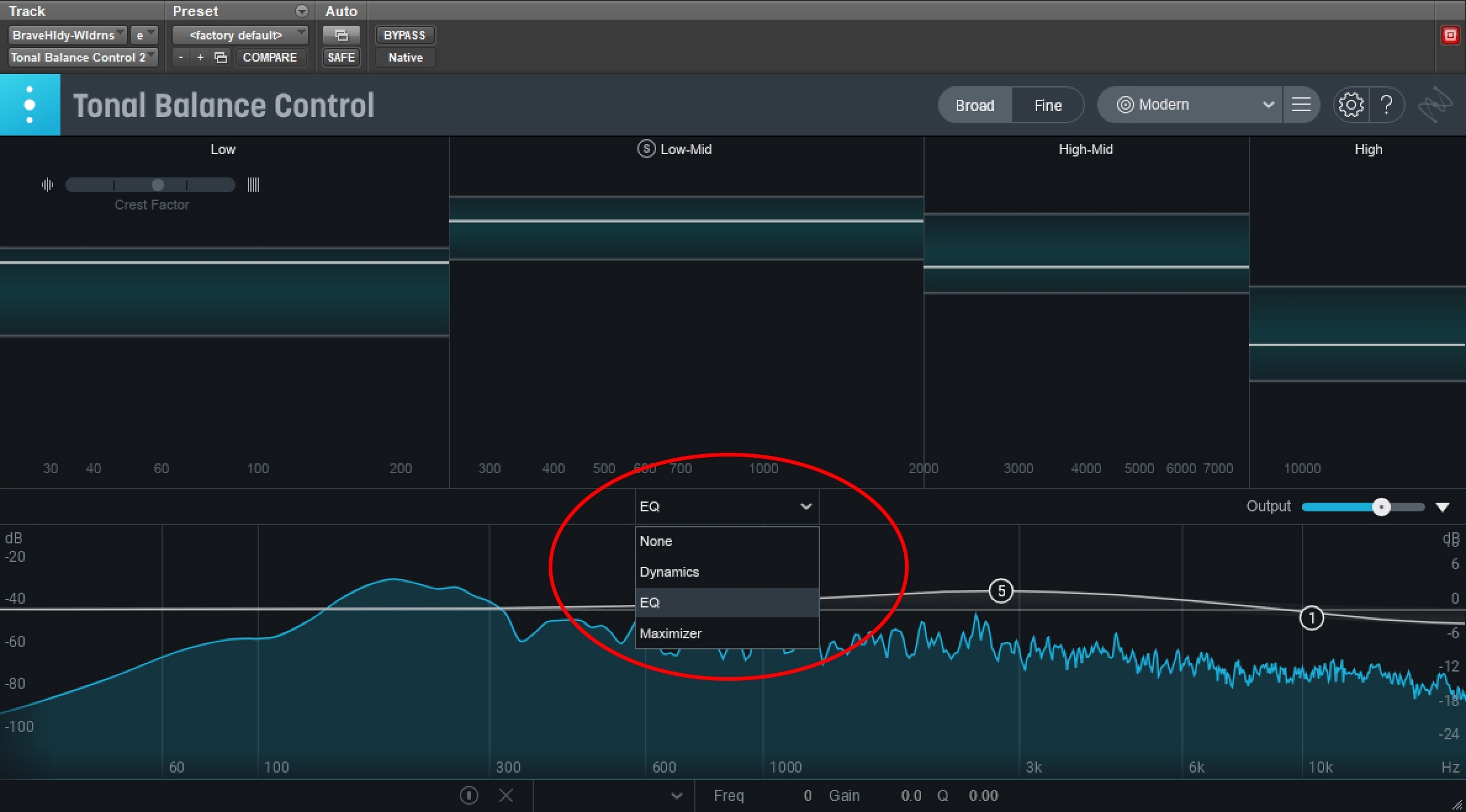 You can speed up and optimize your workflow using Tonal Balance Control’s intuitive inter-plugin communication