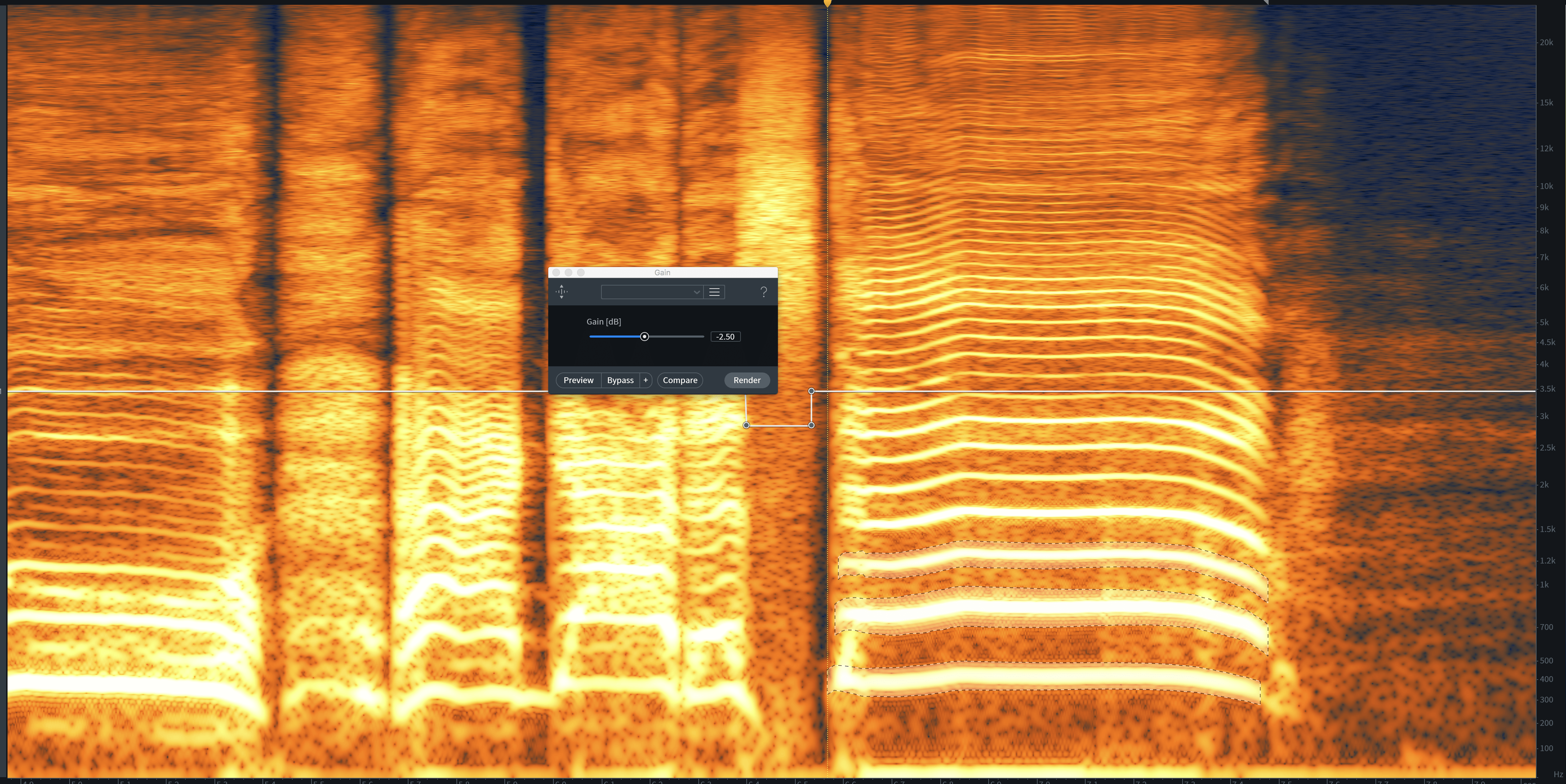 Reducing distortion with the Gain module