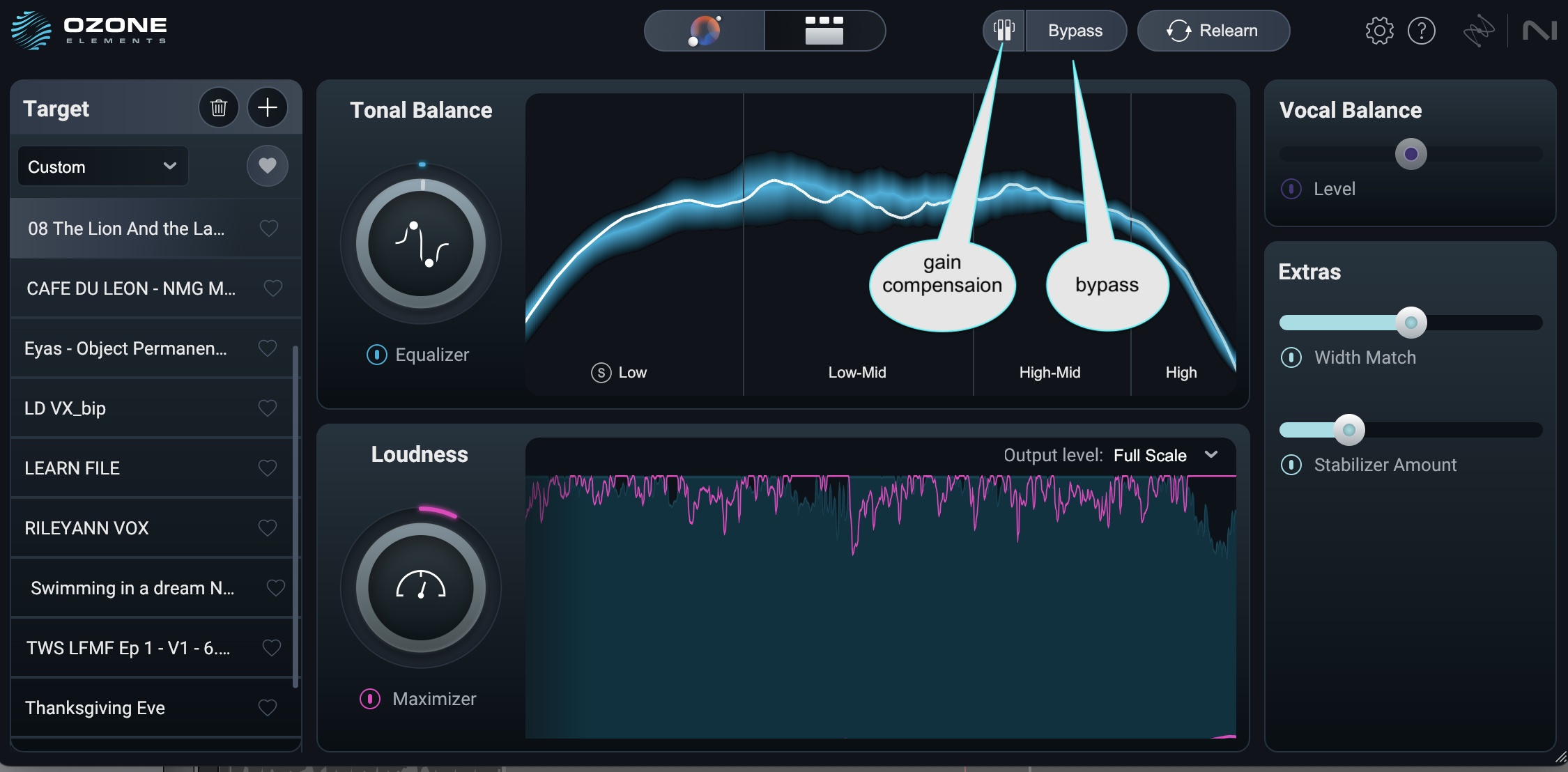 Screenshot 7 - gain compensation and bypass.jpg