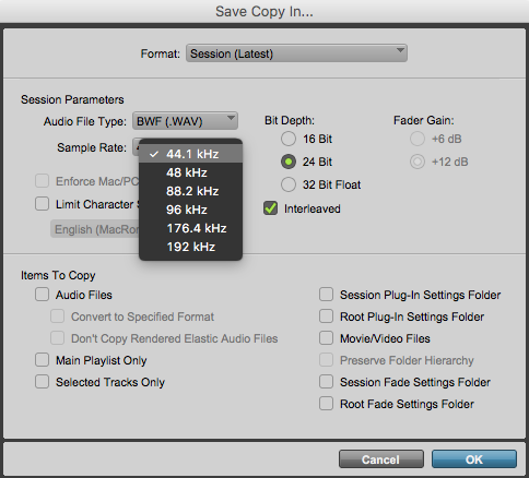 Session Conversion