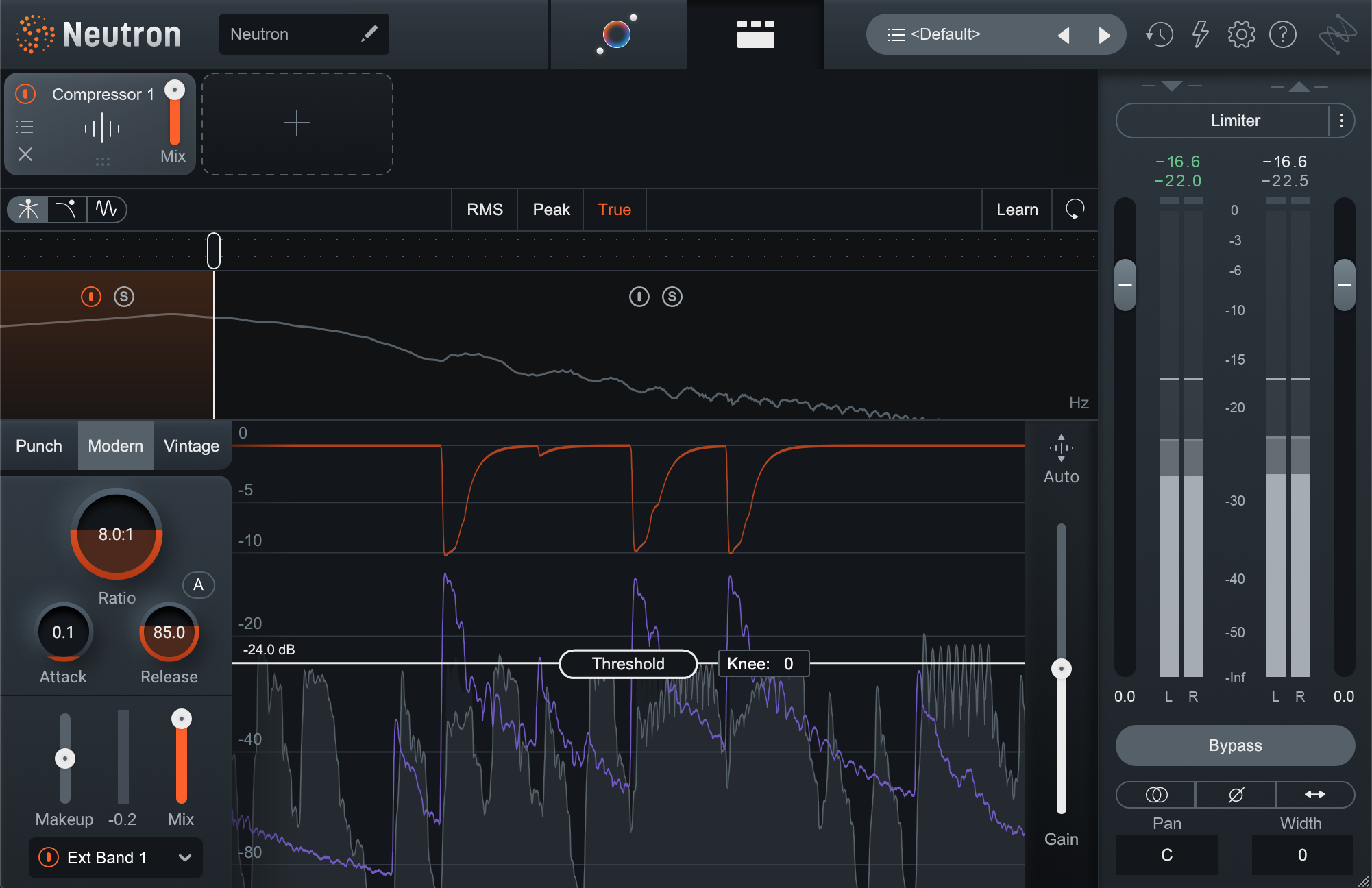 Sidechaining the bass low end to the kick low end