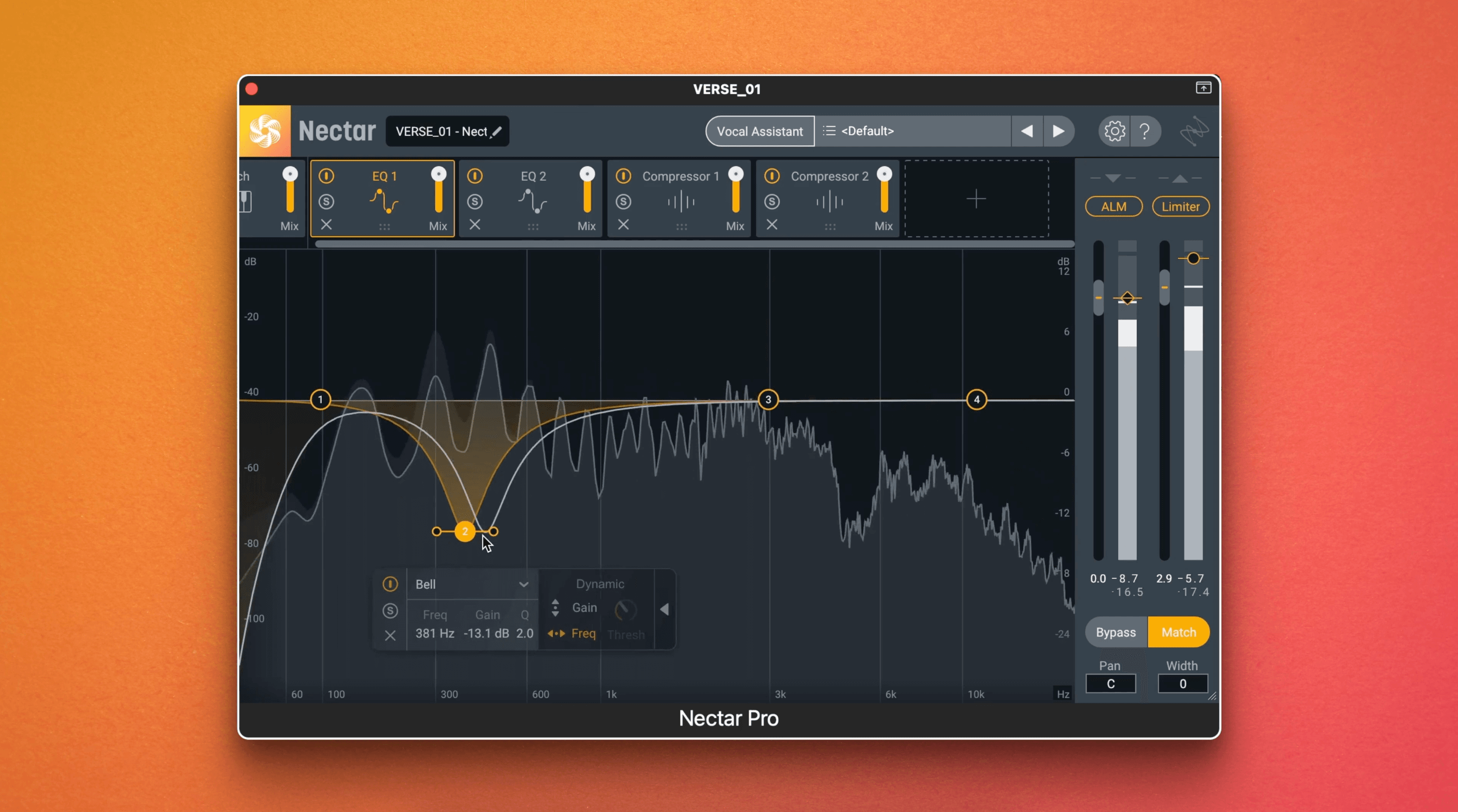 frequency follow mode in nectar