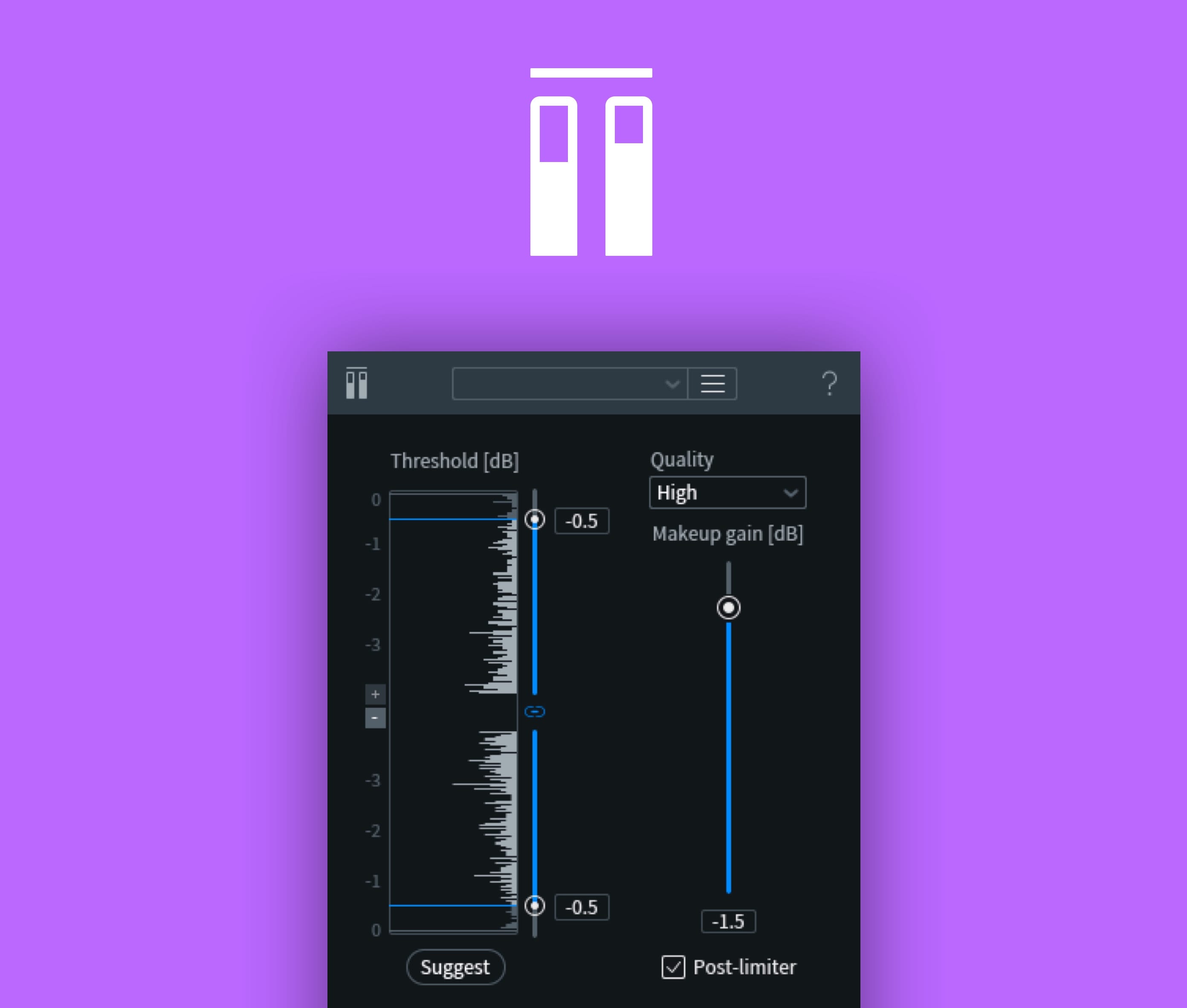 iZotope De-clip module