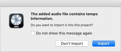 Import tempo metadata from your stereo files into your mastering projects