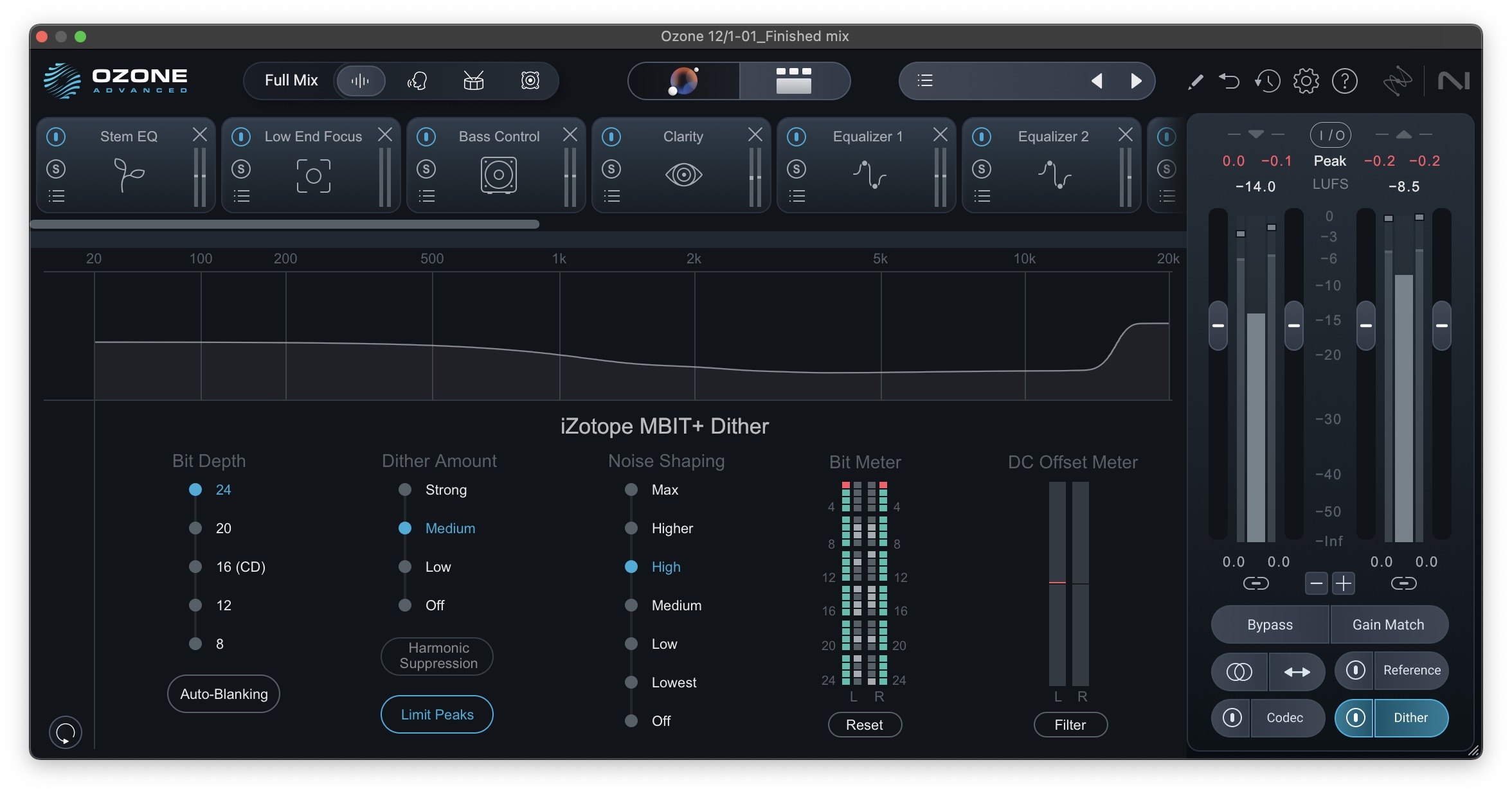 13_iZotope Ozone dithering tools.jpeg