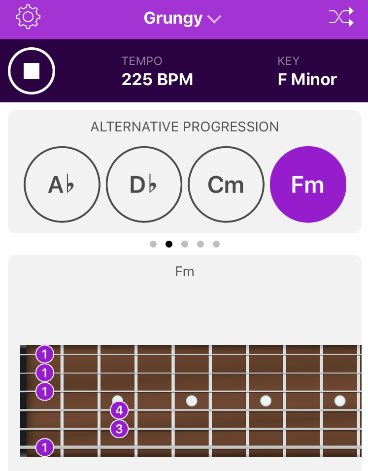Autochords will help you pick an initial progression and tell you how to play it on piano or guitar
