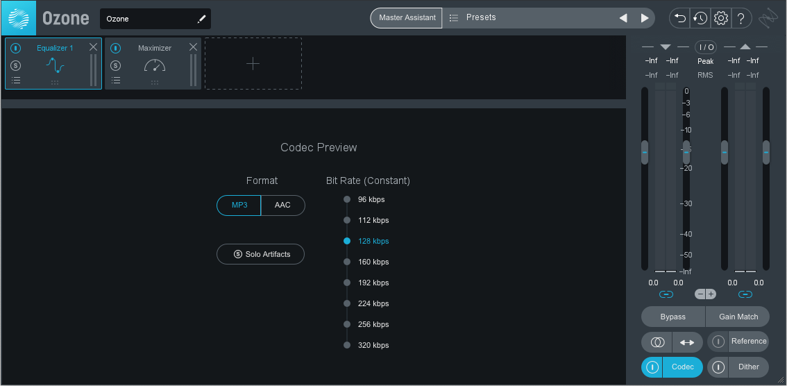 Codec Preview in Ozone