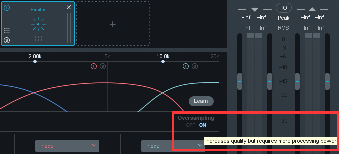 Ozone Settings