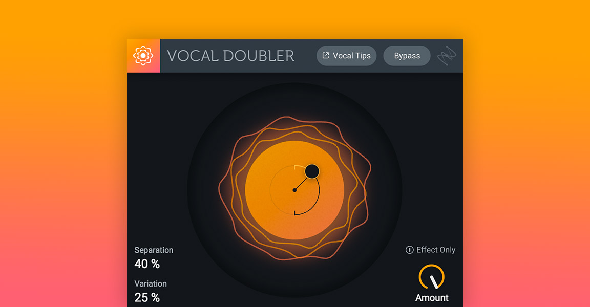 iZotope free plugin Vocal doubler