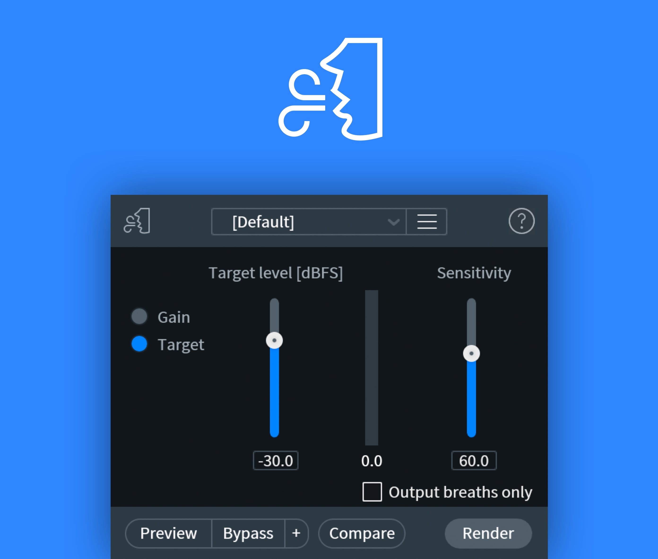 iZotope Breath Control module
