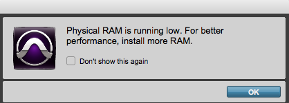 Out of RAM