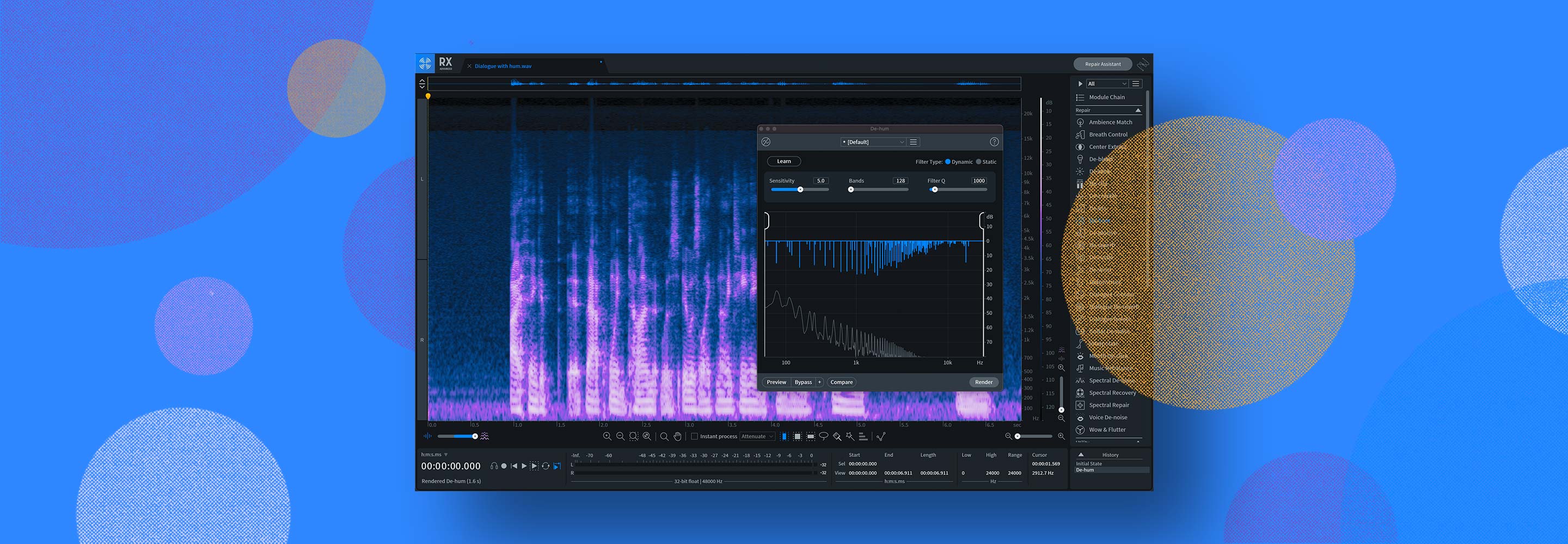 remove audio hum with izotope rx featured image