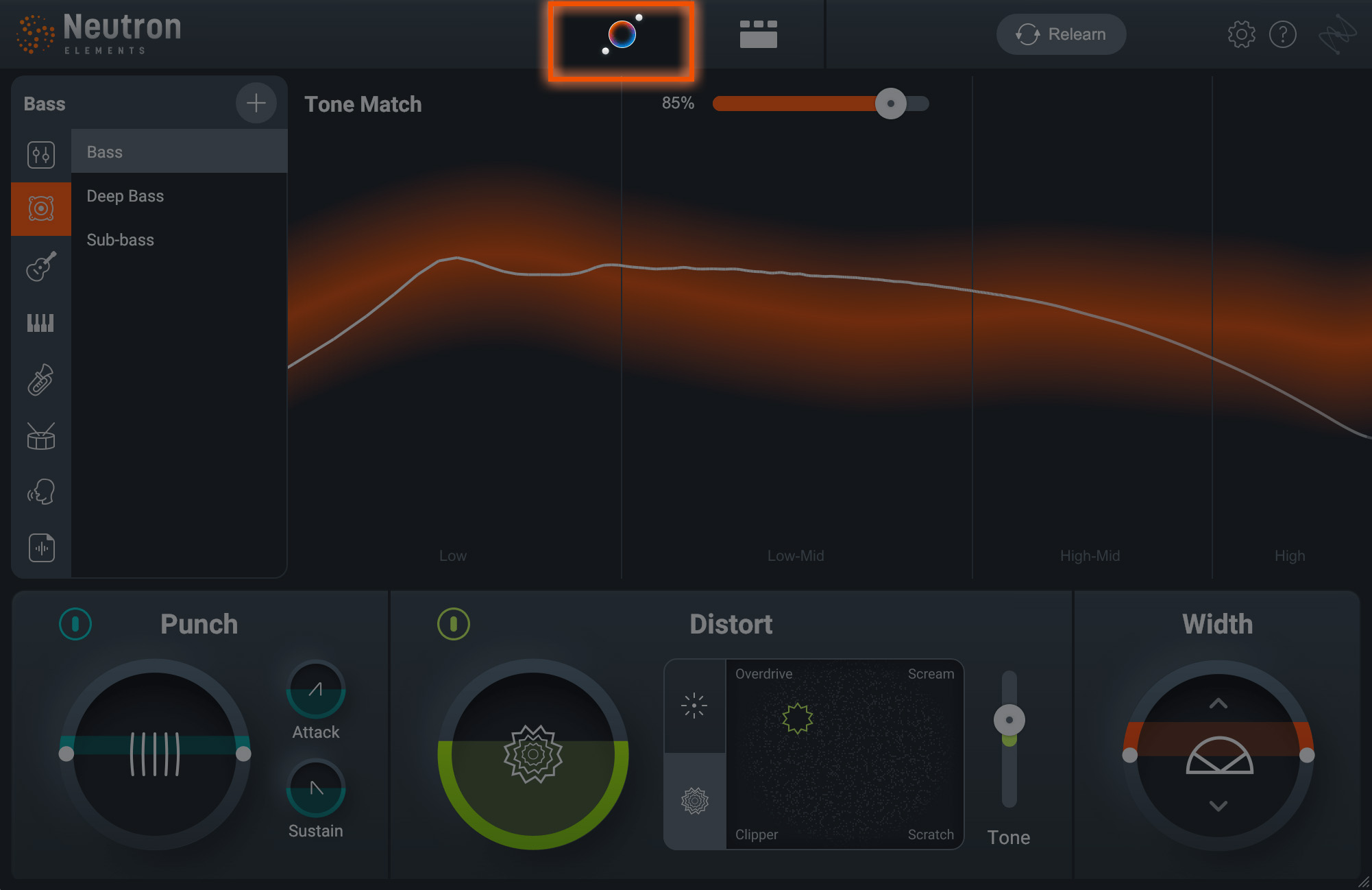 Start Neutron Elements with the Assistant button
