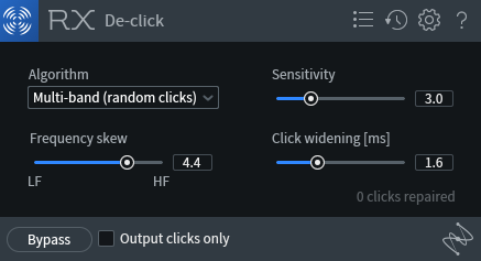 RX 7 De-click
