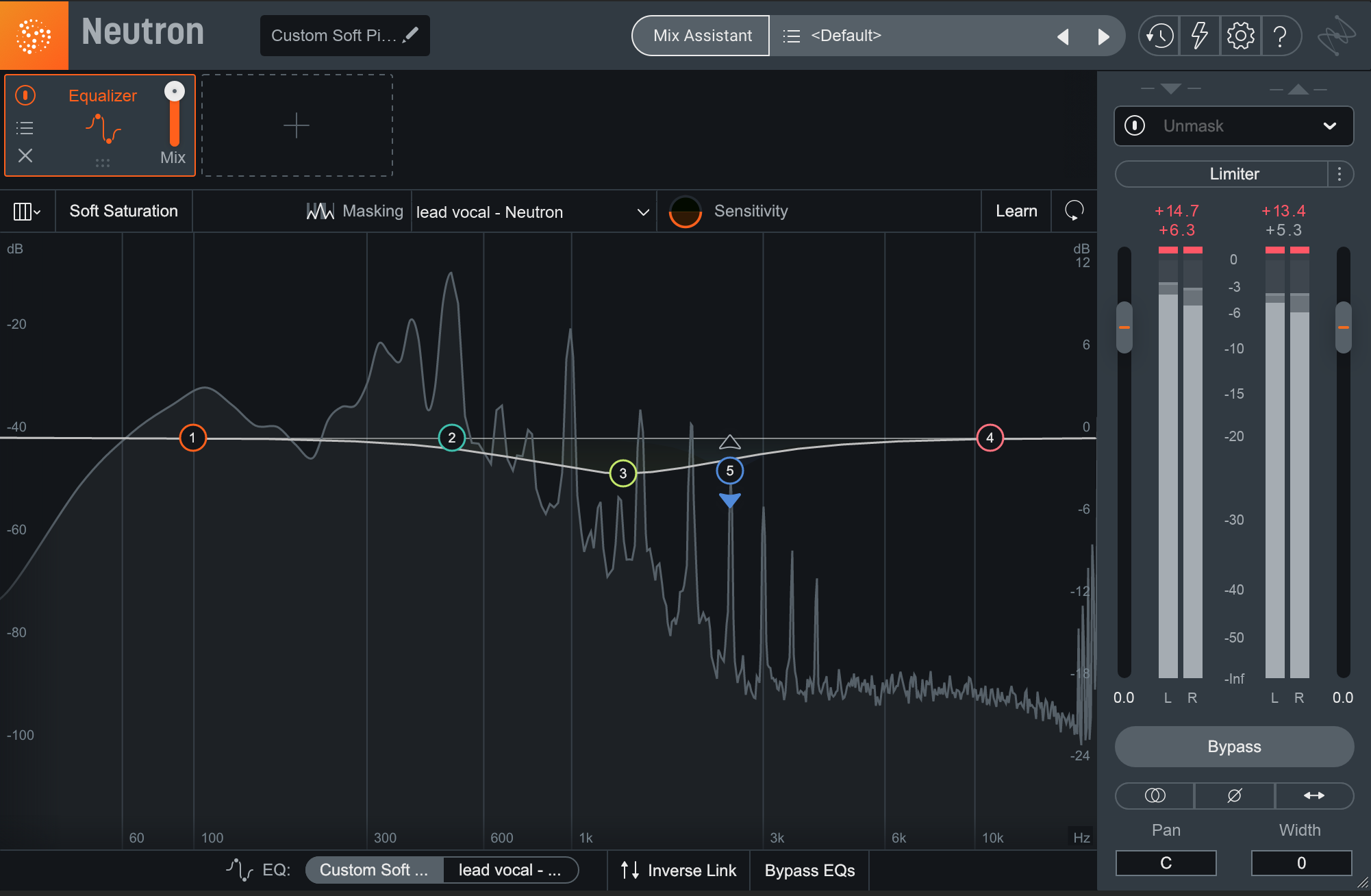Static EQ cut in Neutron