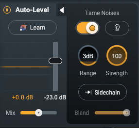 Nectar 4 - auto-level