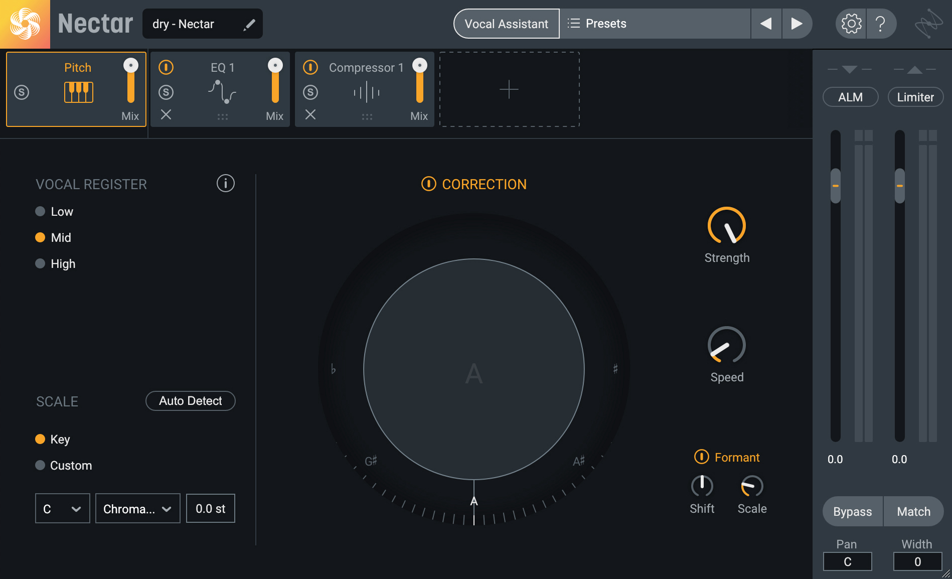 nectar pro pitch correction module