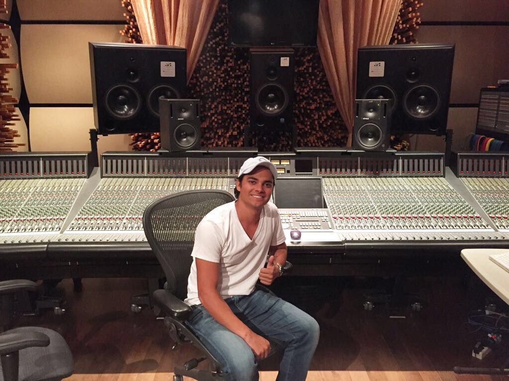 Luis Saldarigga in studio.JPG