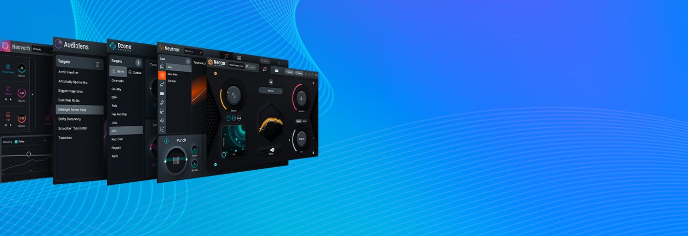 iZotope Plugins for Audio Restoration Mixing Mastering and More